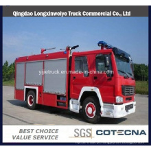 Caminhão de bombeiros da água-espuma de Sinotruk HOWO 8000L